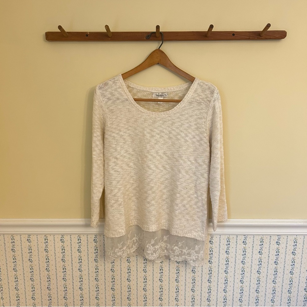 Dressbarn Lace Sweater